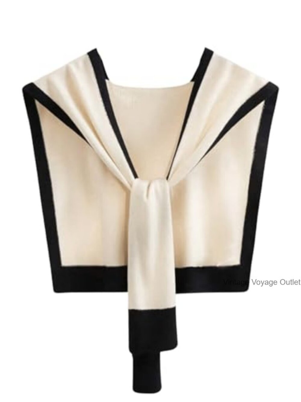 Knit Shawl Wrap Tie Front Poncho Scarf Cape
